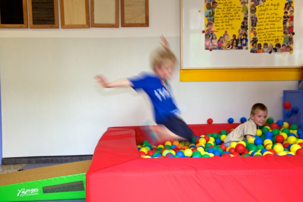 Das Ballbad finden Sie im Flur!