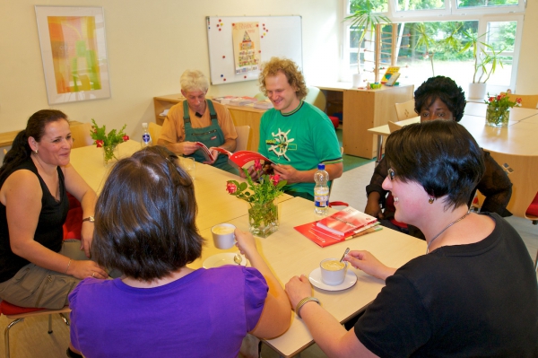 Eltern im Familienzentrum