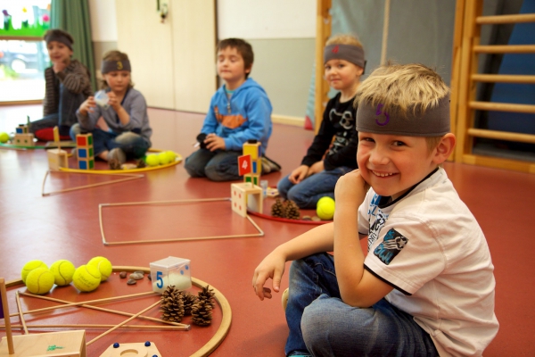 "Zahlenland" in der Mehrzweckhalle