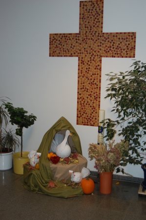 Gänsestall zum Martinsfest