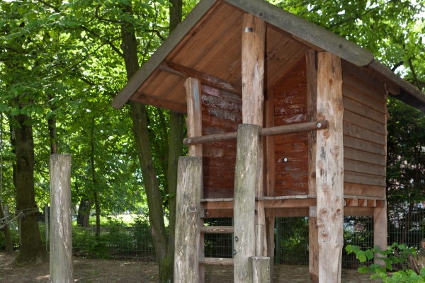 Das Baumhaus an der Seillandschaft