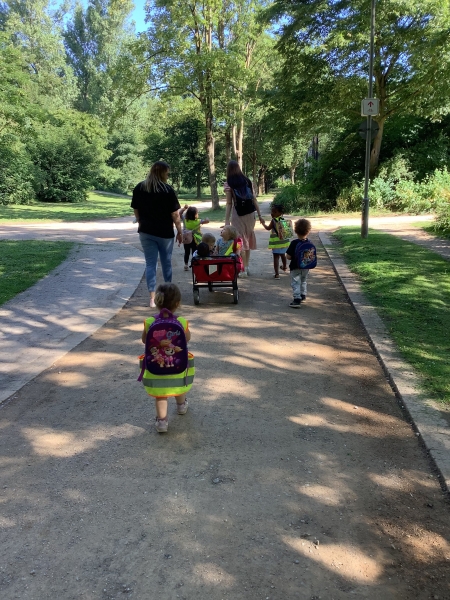 Ausflug mit den jüngsten Kindern