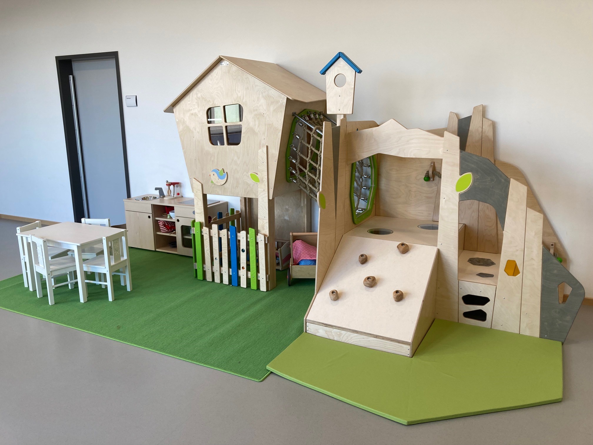 Hier können die Kinder ins Rollenspiel eintauchen.