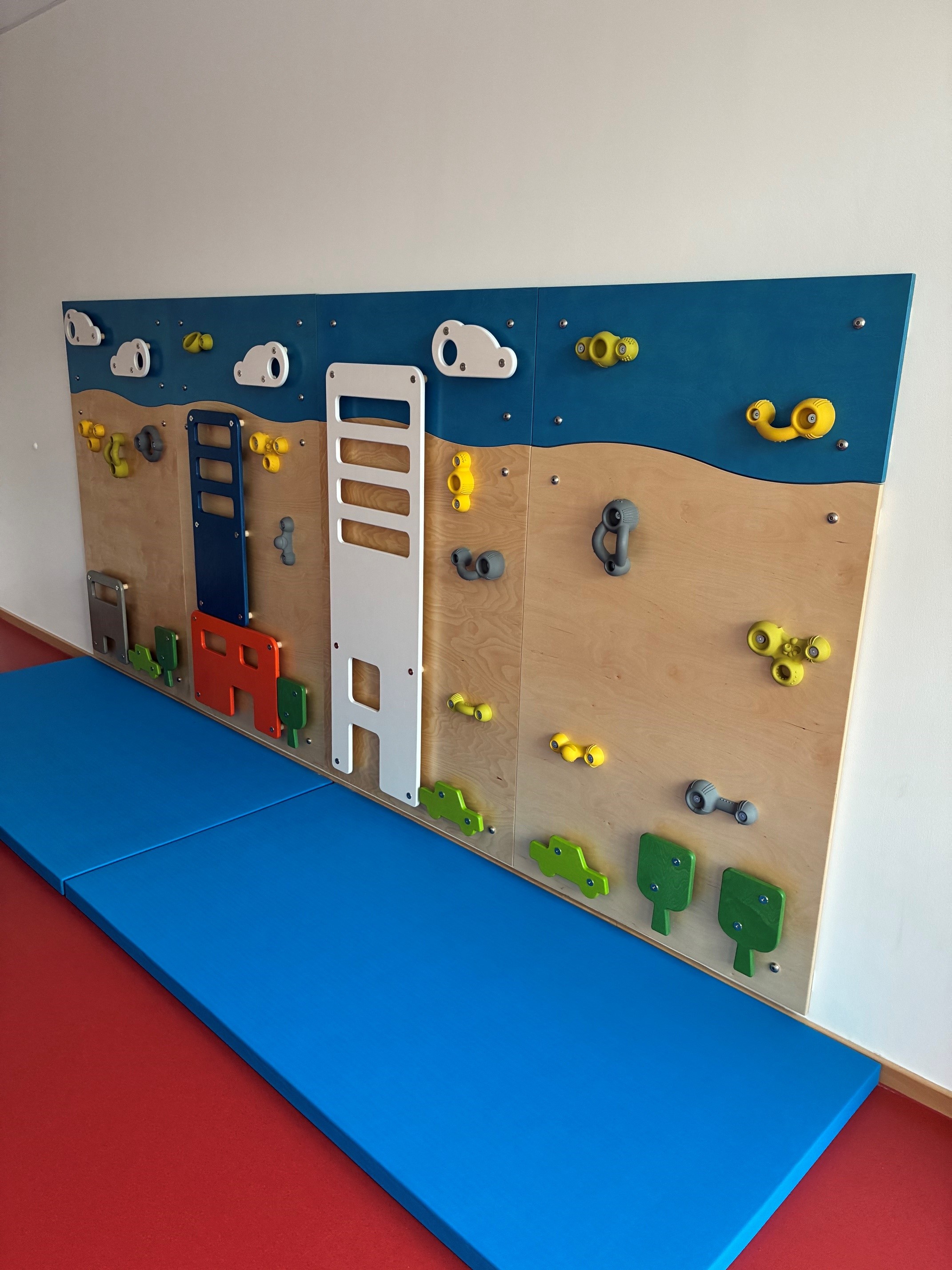 Hier klettern die jüngsten Kinder.