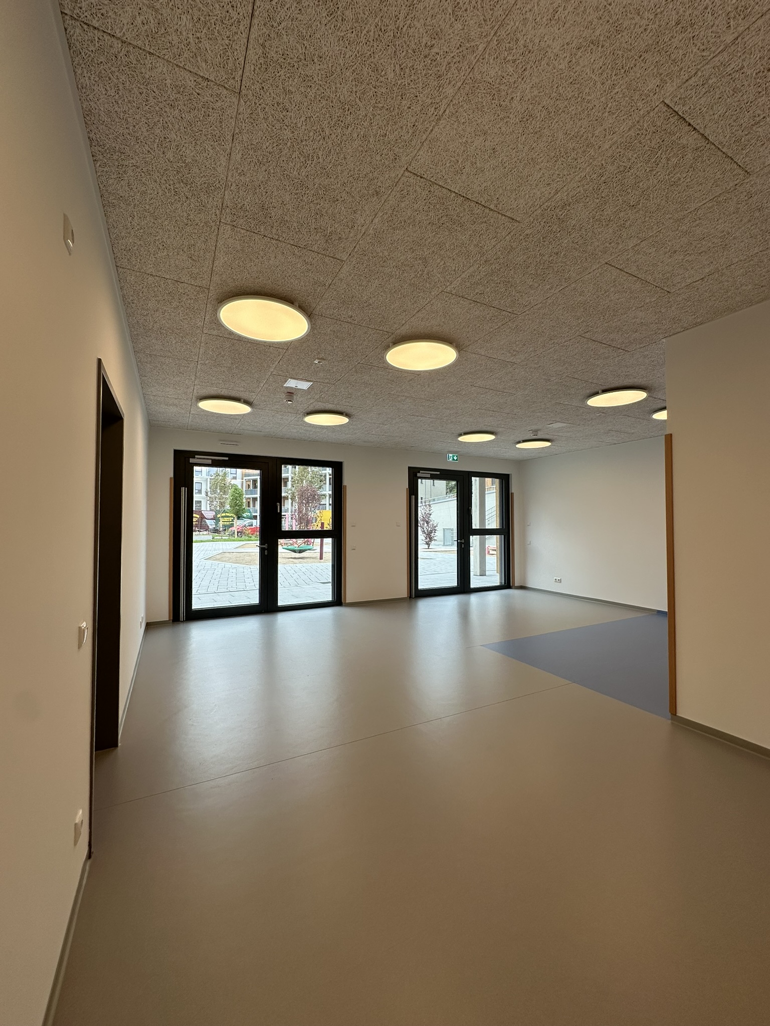 Hier werden zukünftig Kinder zwischen 0 und 3 Jahren betreut.